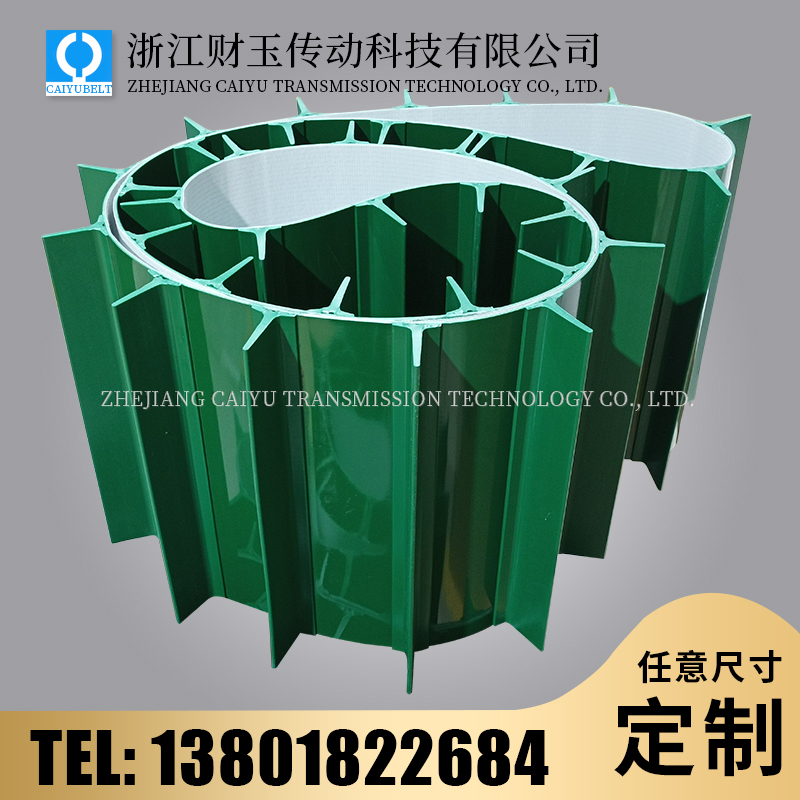 浙江財玉傳動科技有限公司/CAIYUBELT/擋板輸送帶